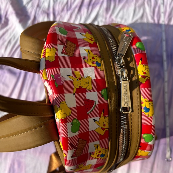 Loungefly Picnic Pikachu Mini Backpack - Picture 2 of 10